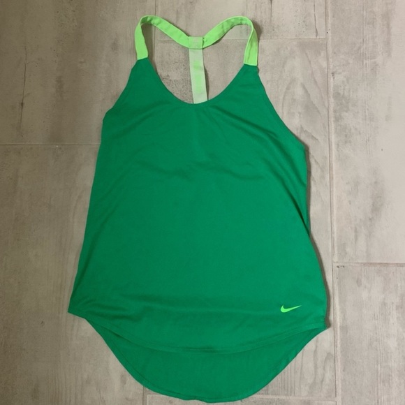 Nike Tops - Nike Strappy Tank Green